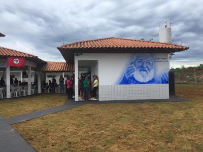 Inaugurada a Escola Municipal Professora Silvia Veigant da Silva no 8 de Junho